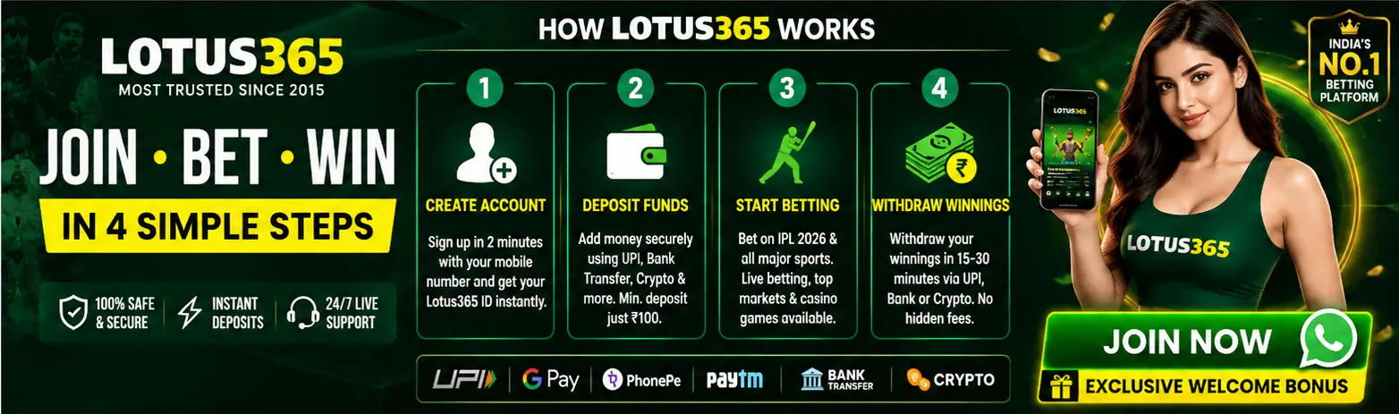 lotus365 betting site indias top reted platform